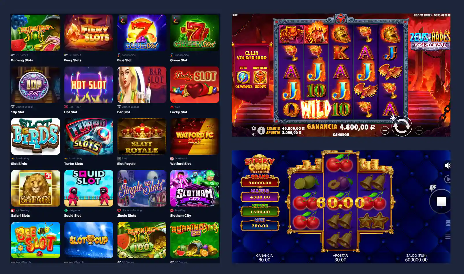 Juegos de Casino