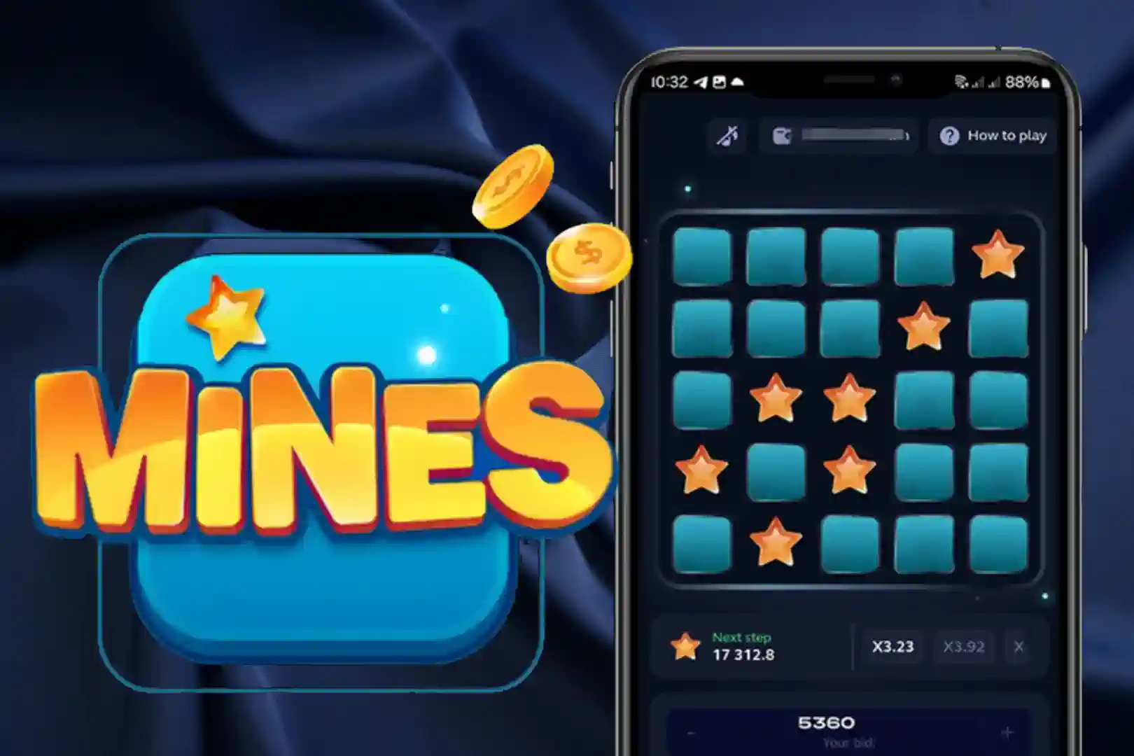 Mines juego 1win